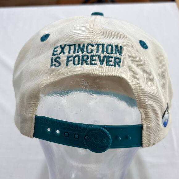 Vintage Seaworld Embroidered Orca Whale Snapback Hat Shamu Retro - Picture 3 of 9